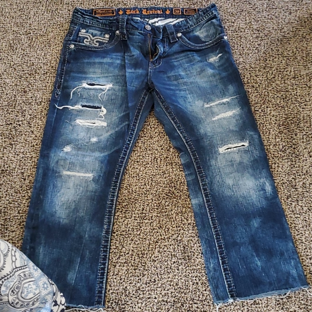 Man's rock revival pants They are in very nice con